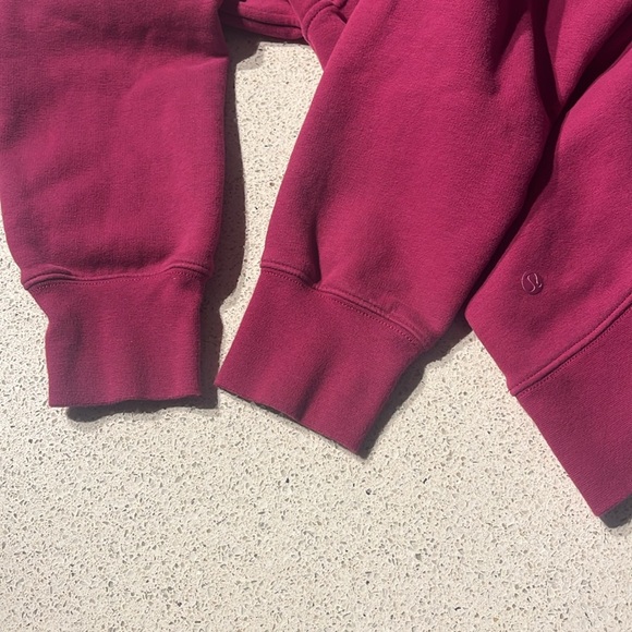 Lululemon Sz 4 Loungeful Hoodie in Magenta Purple Size 4 - Picture 12 of 15